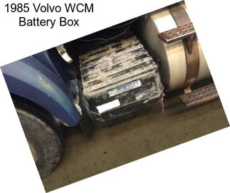 1985 Volvo WCM Battery Box