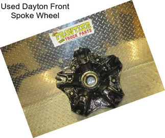 Used Dayton Front Spoke Wheel