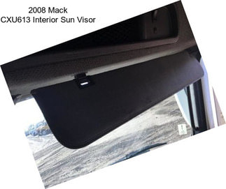 2008 Mack CXU613 Interior Sun Visor