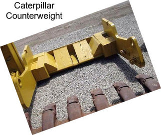 Caterpillar Counterweight