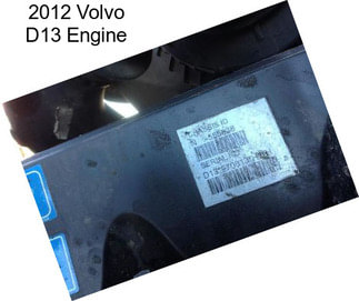 2012 Volvo D13 Engine