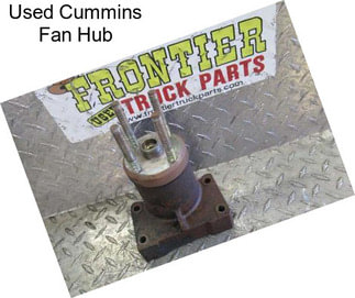 Used Cummins Fan Hub