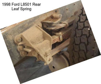 1998 Ford L8501 Rear Leaf Spring