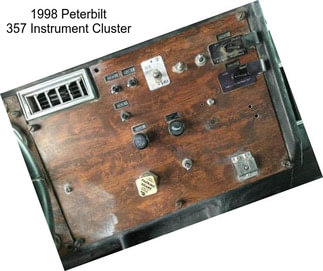 1998 Peterbilt 357 Instrument Cluster