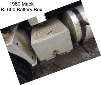 1980 Mack RL600 Battery Box