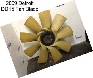 2009 Detroit DD15 Fan Blade