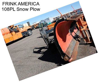 FRINK AMERICA 108PL Snow Plow
