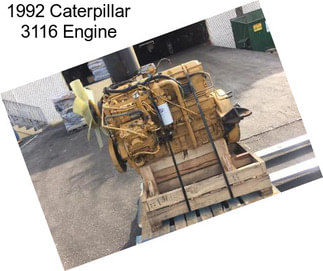 1992 Caterpillar 3116 Engine