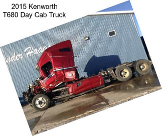 2015 Kenworth T680 Day Cab Truck