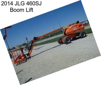 2014 JLG 460SJ Boom Lift