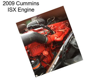 2009 Cummins ISX Engine