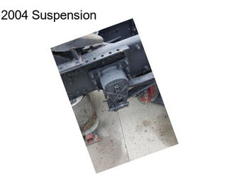 2004 Suspension