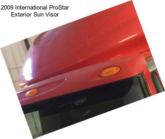 2009 International ProStar Exterior Sun Visor