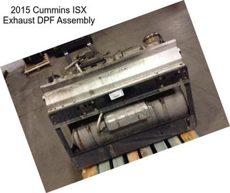 2015 Cummins ISX Exhaust DPF Assembly