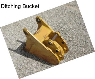 Ditching Bucket