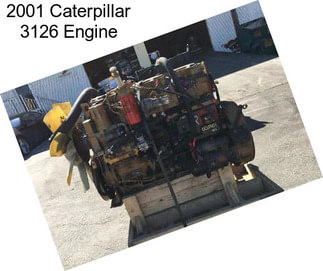 2001 Caterpillar 3126 Engine