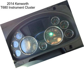 2014 Kenworth T680 Instrument Cluster