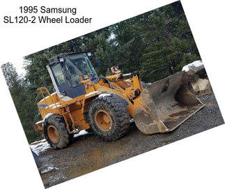 1995 Samsung SL120-2 Wheel Loader