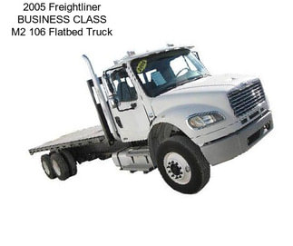 2005 Freightliner BUSINESS CLASS M2 106 Flatbed Truck