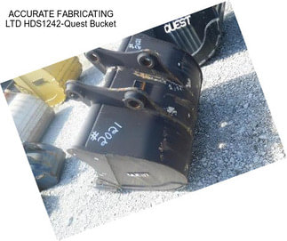 ACCURATE FABRICATING LTD HDS1242-Quest Bucket