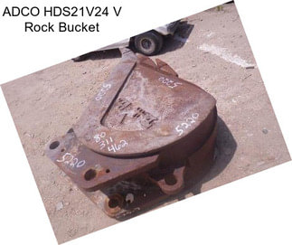 ADCO HDS21V24 V Rock Bucket