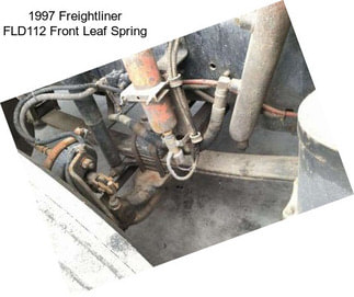 1997 Freightliner FLD112 Front Leaf Spring
