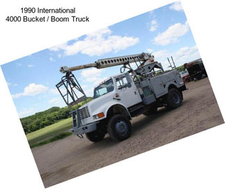 1990 International 4000 Bucket / Boom Truck