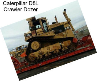 Caterpillar D8L Crawler Dozer