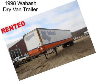 1998 Wabash Dry Van Trailer