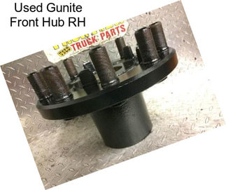 Used Gunite Front Hub RH