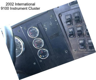 2002 International 9100 Instrument Cluster