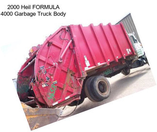 2000 Heil FORMULA 4000 Garbage Truck Body