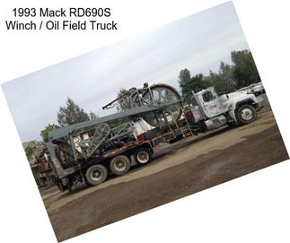 1993 Mack RD690S Winch / Oil Field Truck