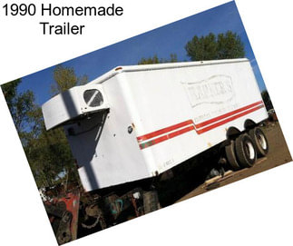 1990 Homemade Trailer