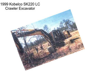 1999 Kobelco SK220 LC Crawler Excavator