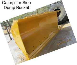 Caterpillar Side Dump Bucket