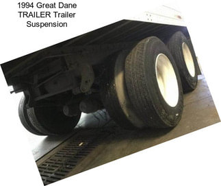 1994 Great Dane TRAILER Trailer Suspension