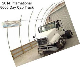 2014 International 8600 Day Cab Truck