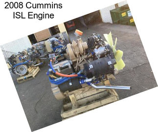 2008 Cummins ISL Engine