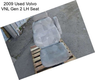 2009 Used Volvo VNL Gen 2 LH Seat