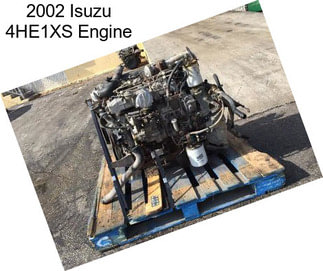 2002 Isuzu 4HE1XS Engine