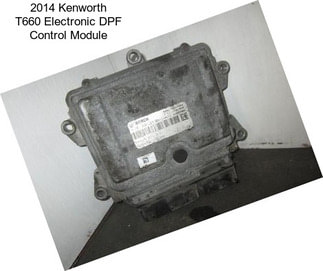 2014 Kenworth T660 Electronic DPF Control Module