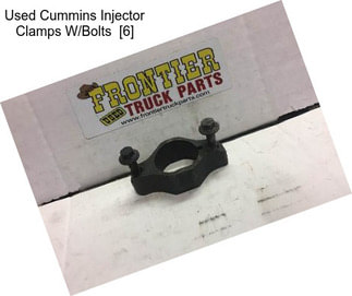 Used Cummins Injector Clamps W/Bolts  [6]