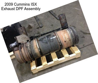 2009 Cummins ISX Exhaust DPF Assembly