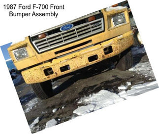 1987 Ford F-700 Front Bumper Assembly