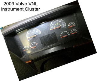 2009 Volvo VNL Instrument Cluster
