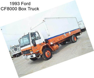 1993 Ford CF8000 Box Truck