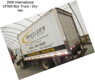 2008 International CF500 Box Truck / Dry Van
