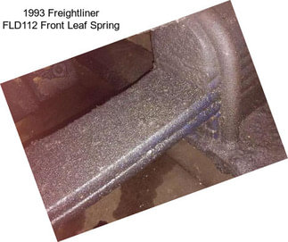 1993 Freightliner FLD112 Front Leaf Spring