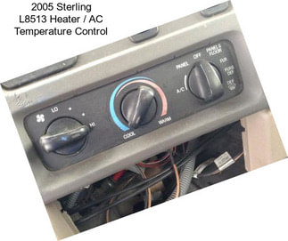 2005 Sterling L8513 Heater / AC Temperature Control